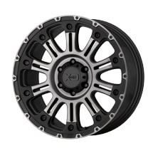 ~(53 lbs. 25X25X15)~ XD829 22X12 6X5.5 S-BLK MACH GTCC -44MM
