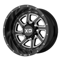 XD833 20X9 8x180 S-BLK MILL REV-RG 18MM