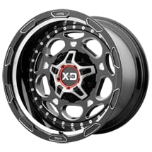 ~(43 lbs. 23X23X13)~ XD837 20X10 5X5.0/5.5 G-BLK MILL -18MM