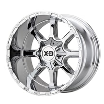 ~(47 lbs. 25X25X13)~ XD838 22X10 8X6.5 CHROME 12MM