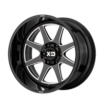 ~(34 lbs. 23X23X12)~ XD844 20X9 5X150 G-BLK MILL 18MM