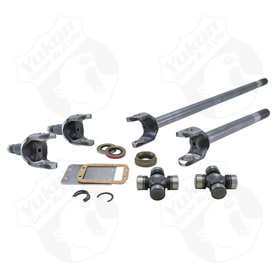 Yukon Chromoly Front Axle Kit  Dana 44  Both Sides  19 30 Spline  1310 U-Joints