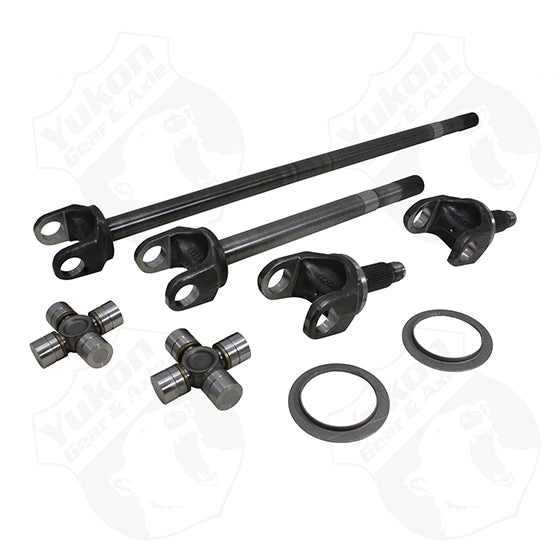 Yukon Chromoly Front Axle Kit  Chrysler 9.25 in. Diff  33 Spline  1485 U-Joints