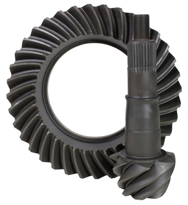 USA Standard Ring and Pinion gear set for Ford 8.8IN Reverse rotation in a 5.13 ratio.