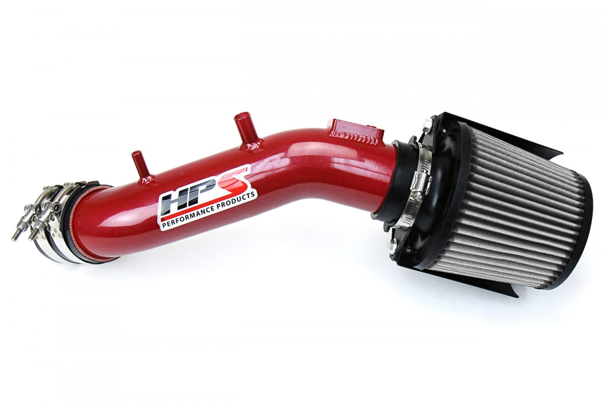 HPS Performance Red Cold Air Intake Kit for 03-07 Honda Accord 2.4L with MAF