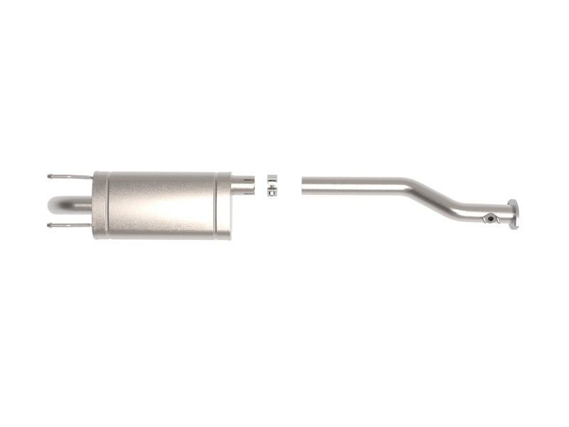 aFe ROCK BASHER 2.5in 409 SS Cat-Back Exhaust - 99-04 Toyota Tacoma L4-2.4L / V6-3.4L