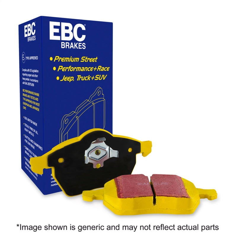 EBC 15-17 Ford Mustang Shelby GT350/GT350R Yellowstuff Rear Brake Pads