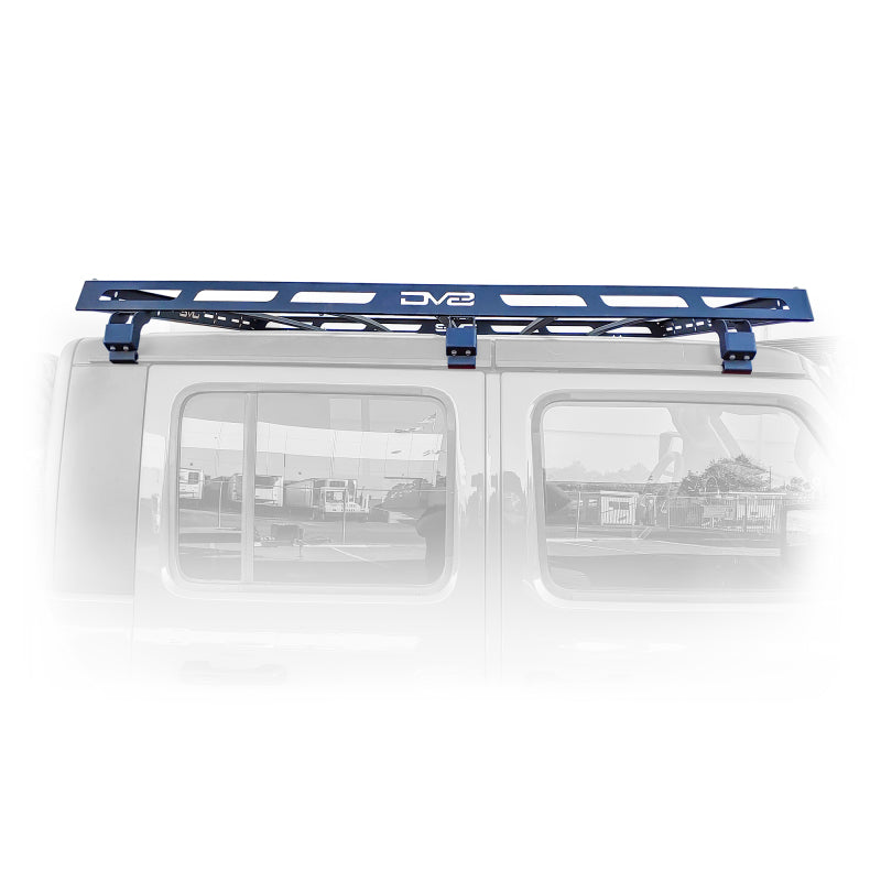 DV8 Offroad 07-18 Jeep Wrangler JK 4 DR / JL 2 DR &amp; JT / 18+ Gladiator Roof Rack