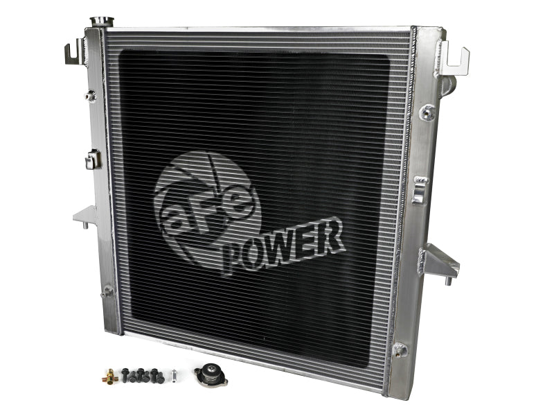 aFe BladeRunner Street Series Tube &amp; Fin Aluminum Radiator 03-09 Dodge Diesel L6 5.9L/6.7L