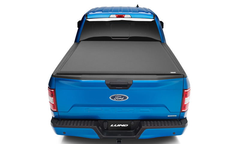 Lund 99-13 Ford F-250 Super Duty (8ft. Bed) Genesis Elite Roll Up Tonneau Cover - Black