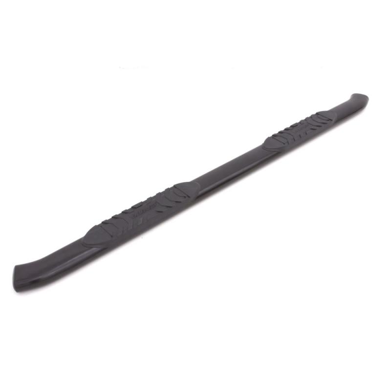 Lund 15-18 Ford F-150 SuperCrew 5in. Oval Curved Steel Nerf Bars - Black