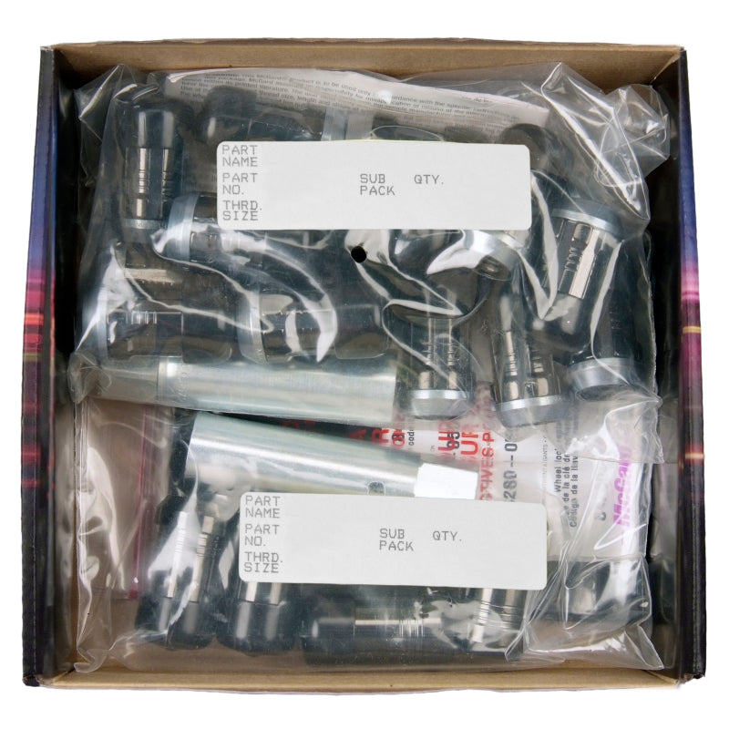 McGard SplineDrive Tuner 5 Lug Install Kit w/Locks &amp; Tool (Cone) M14X1.5 / 22mm Hex - Blk