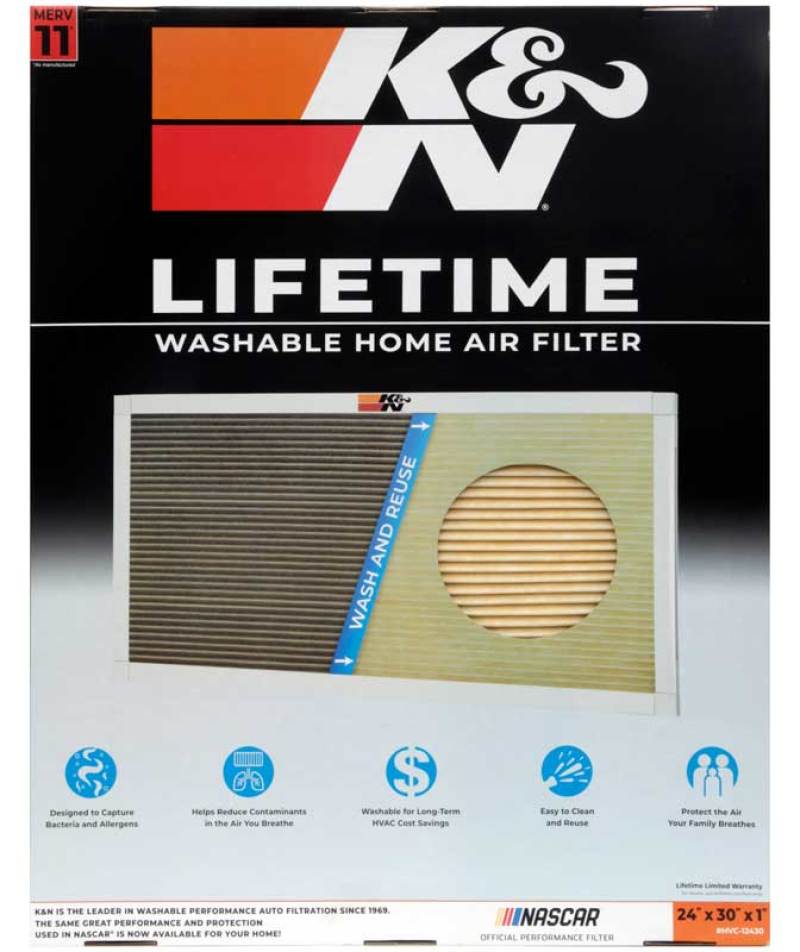 K&amp;N HVAC Filter - 24 x 30 x 1