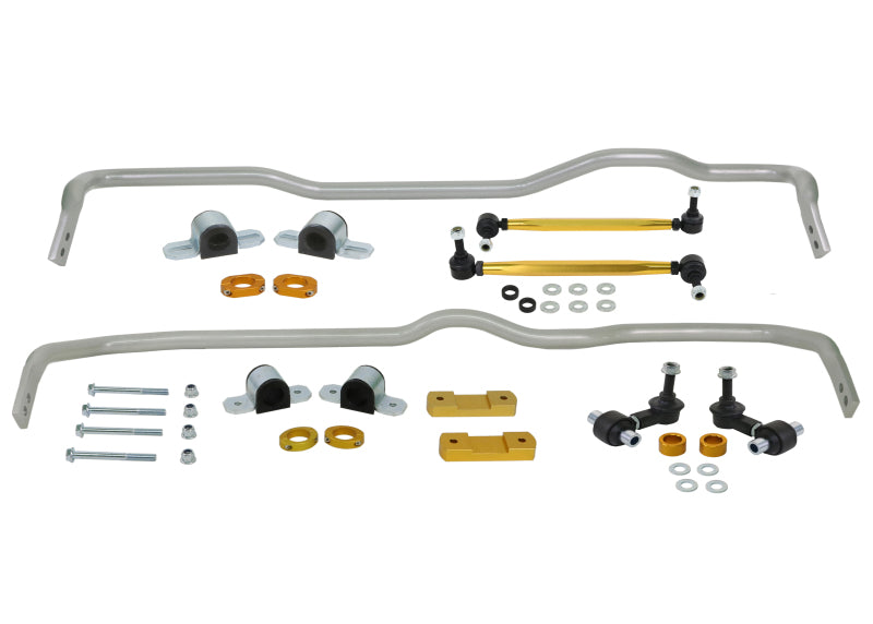 Whiteline 15-18 Volkswagen Golf R Front &amp; Rear Sway Bar Kit