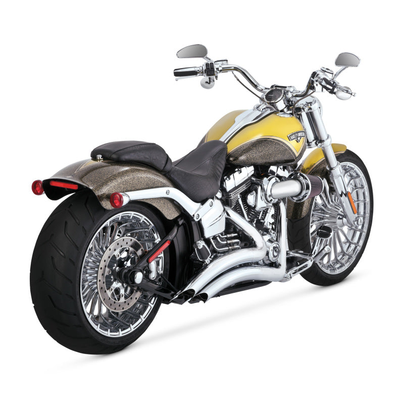 Vance &amp; Hines 13-17 Harley Davidson Softail Breakout Big Radius PCX Full System Exhaust - Chrome