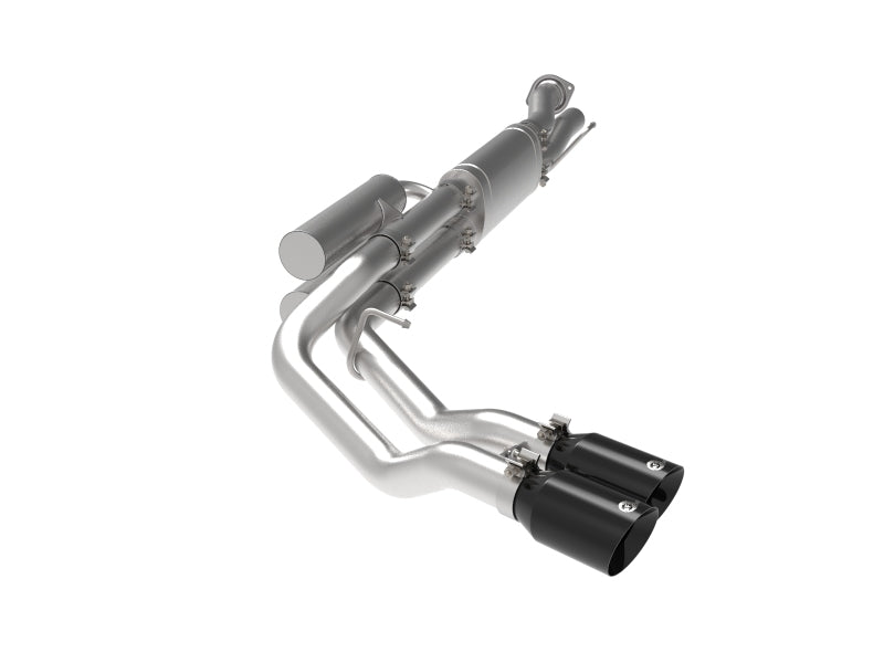 aFe Rebel Series 3in 409 SS Cat-Back Exhaust w/ Black Tips 17-20 Ford F-250/F350 V8 6.2L/7.3L