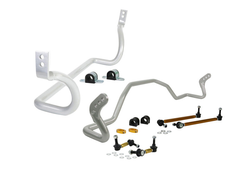 Whiteline 09-15 Mitsubishi Lancer Ralliart Front &amp; Rear Sway Bar Kit