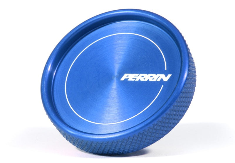 Perrin 02-21 Subaru WRX / 2022 BRZ &amp; GR86 / 04-21 STI / 00-18 Forester XT Oil Fill Cap - Blue