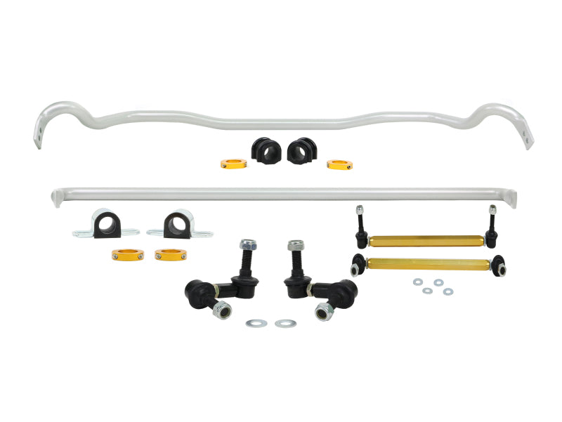 Whiteline 10-14 Hyundai Genesis Coupe 2.0T / 2.0T Premium Front &amp; Rear Sway Bar Kit