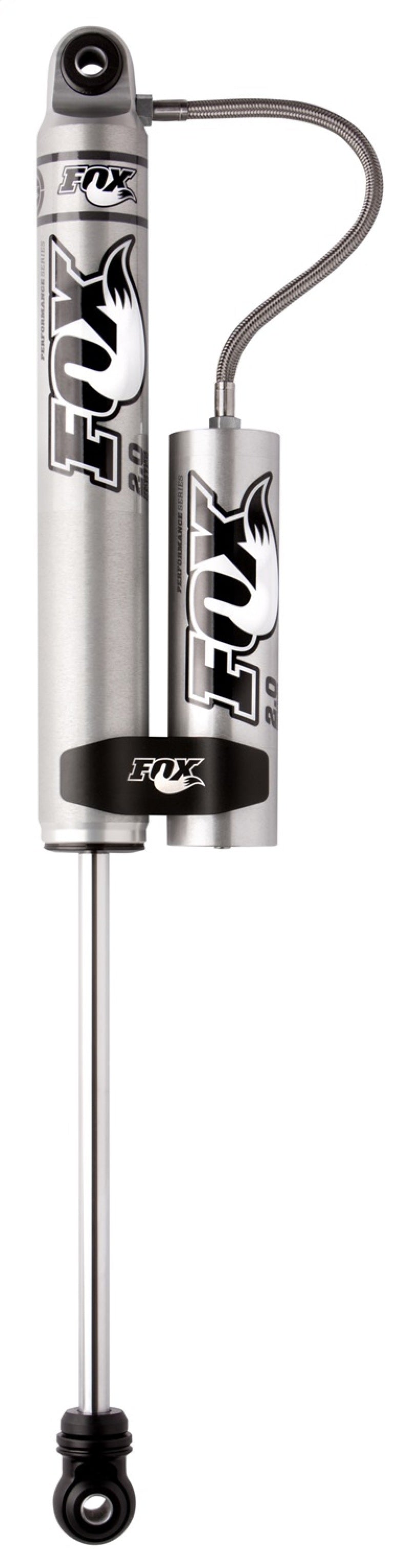 Fox 01-10 Chevy HD 2.0 Perf Series 9.6in. Smooth Body Remote Res. Front Shock / 7-9in. Lift - Alum.