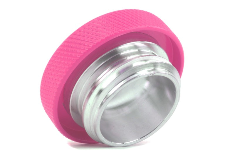 Perrin 02-21 Subaru WRX / 2022 BRZ &amp; GR86 / 04-21 STI / 00-18 Forester XT Oil Fill Cap - Hyper Pink