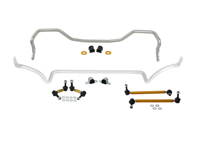 Whiteline 09-15 Mitsubishi Lancer Ralliart Front &amp; Rear Sway Bar Kit