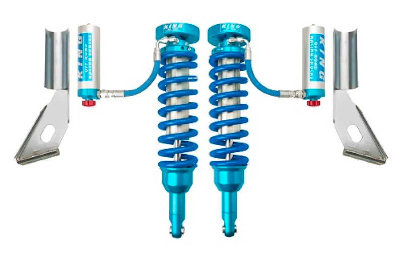 King Shocks 2010+ Toyota FJ Front 2.5 Dia Coilover Remote Reservoir Shock w/Adjuster (Pair)