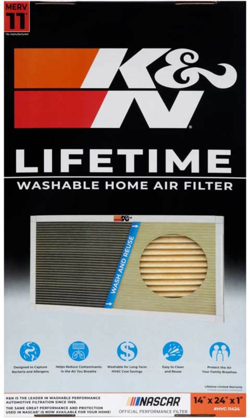 K&amp;N HVAC Filter - 14 X 24 X 1