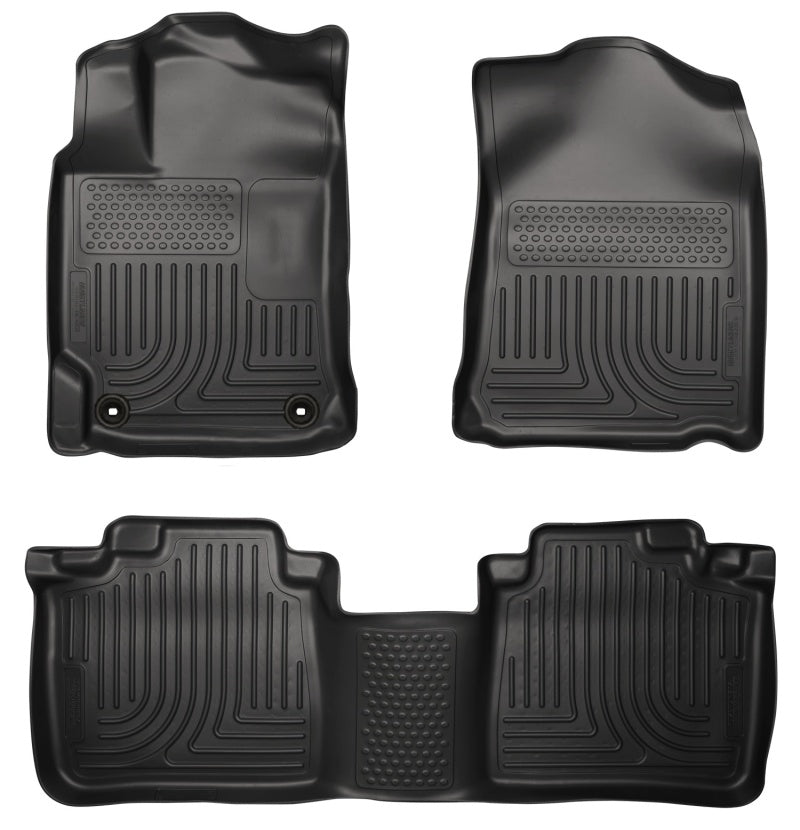 Husky Liners 2012 Toyota Camry WeatherBeater Combo Black Floor Liners