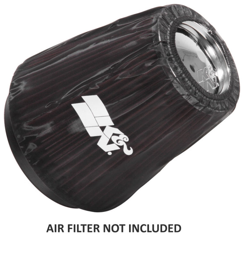 K&amp;N Black Drycharger Round Tapered Custom Air Filter Wrap