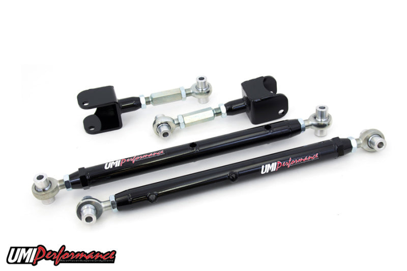 UMI Performance 78-88 GM G-Body Double Adjustable Upper &amp; Lower Rear Control Arms Kit