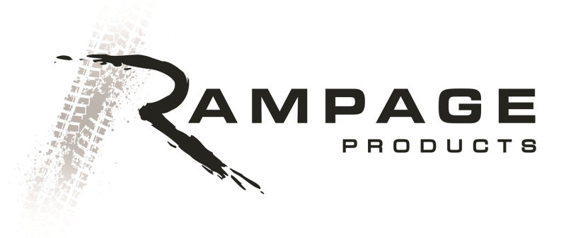 Rampage 1992-1995 Jeep Wrangler(YJ) Roll Bar Pad &amp; Cover Kit - Black Denim