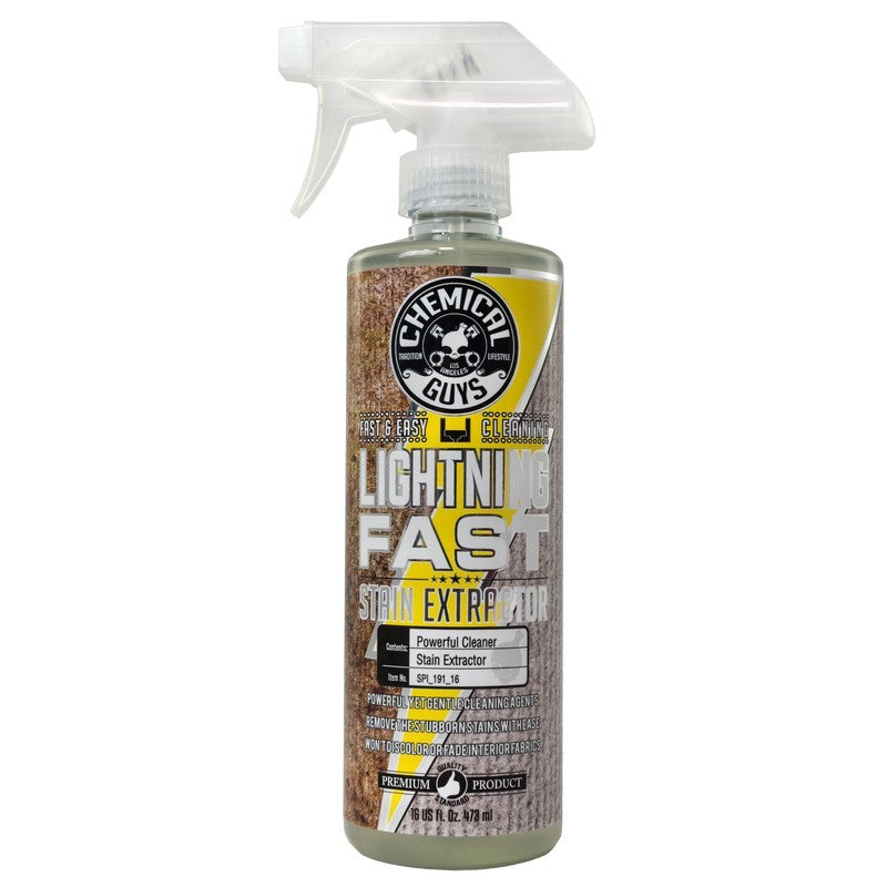 Chemical Guys Lightning Fast Carpet &amp; Upholstery Stain Extractor - 16oz