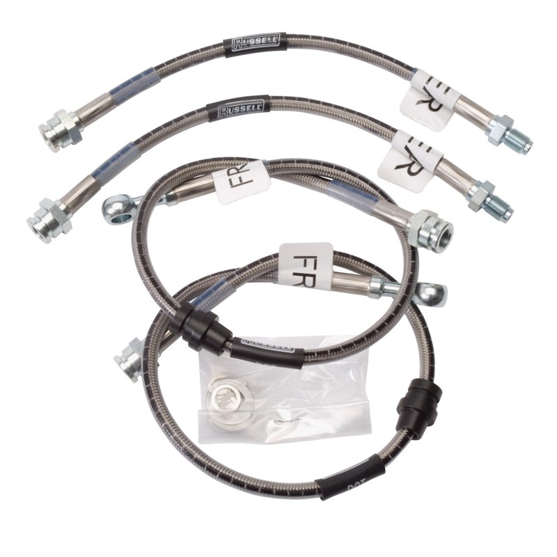 Russell Performance 95-99 Mitsubishi Eclipse 2WD &amp; All Wheel Drive Brake Line Kit