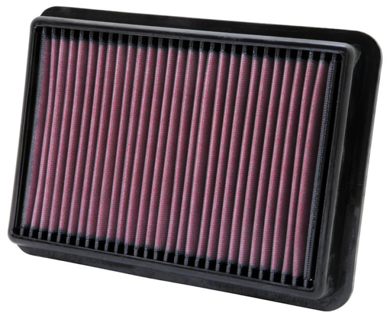 K&amp;N 05-11 Nissan Navara 2.5L L4 10.5in OS Length/7.438in OS Width/1.438in H Replacement Air Filter