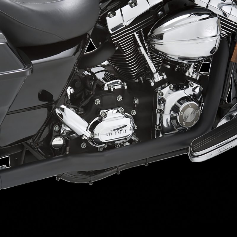 Vance &amp; Hines Harley Davidson 95-08 Dresser Duals Exhaust - Black