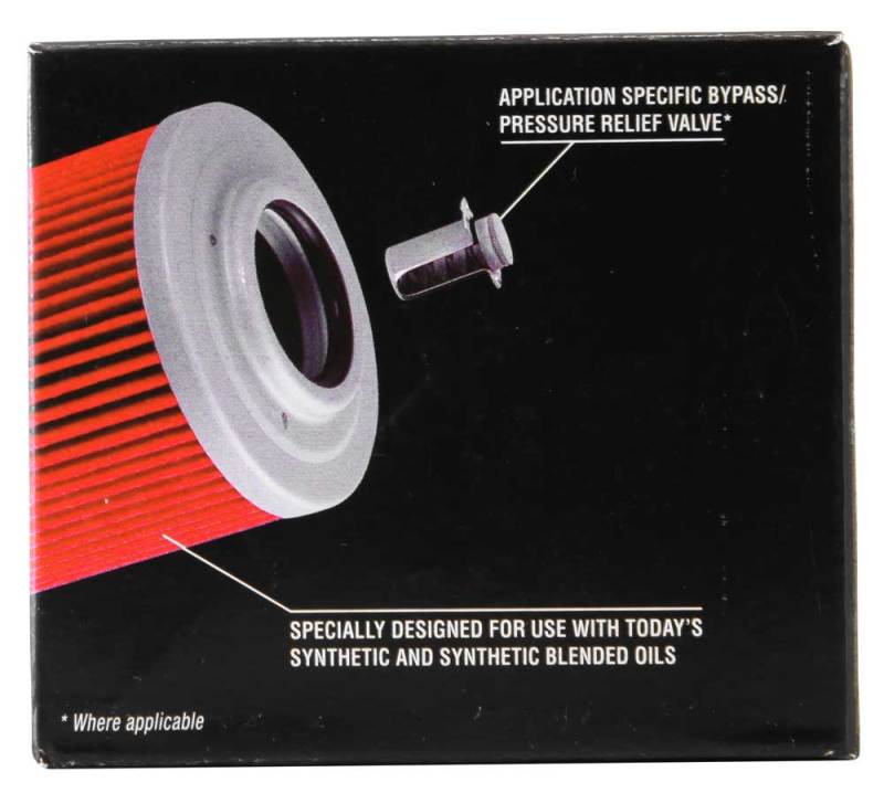 K&amp;N Aprilia / Bombardier / Can-Am / Ski Doo 2.219in OD x 2.969in H Oil Filter