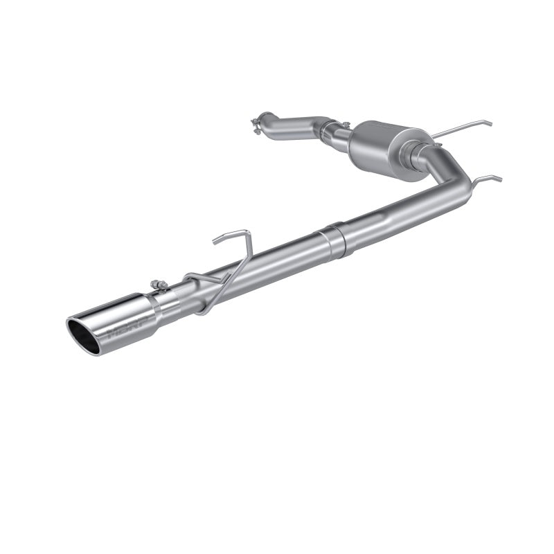 MBRP 2022+ Ford Maverick Aluminized Steel 4in OD Tip Single Side Exit 3in Cat Back Exhaust