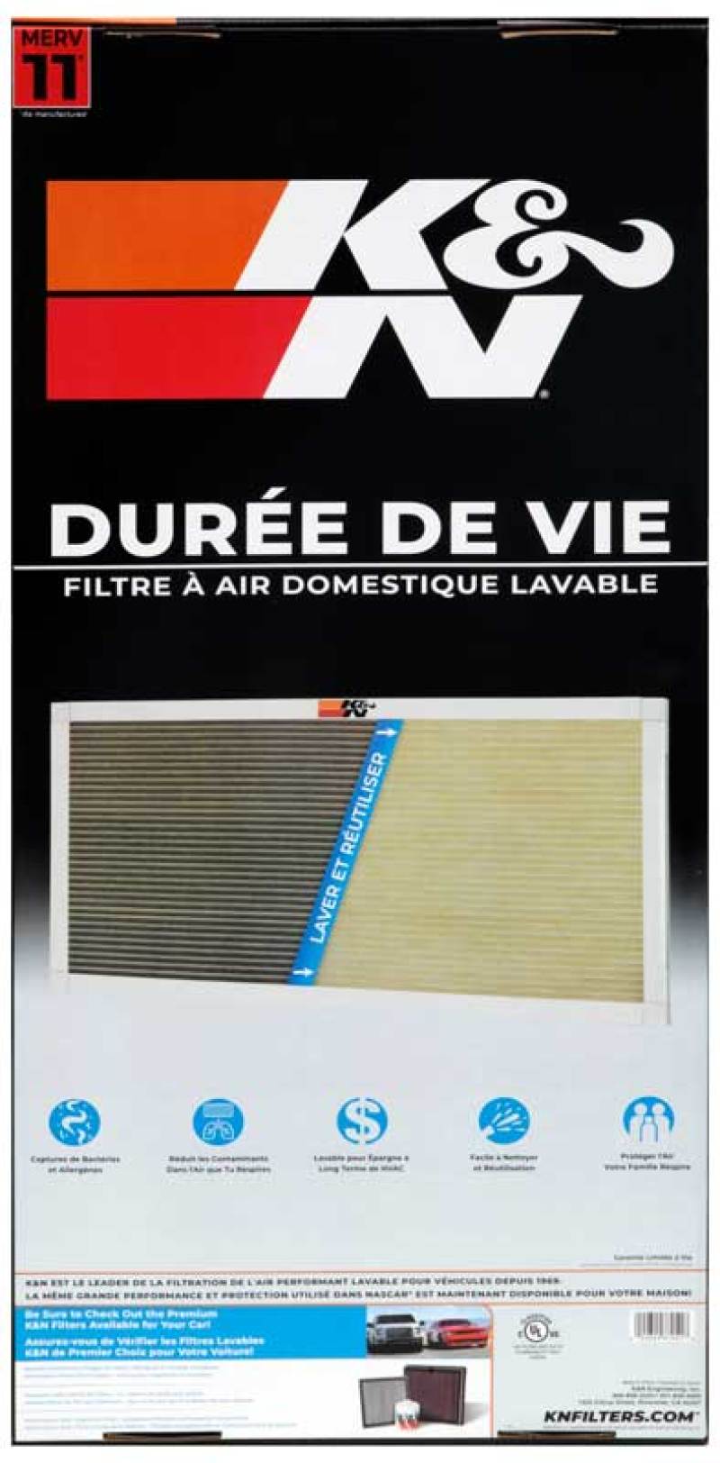 K&amp;N HVAC Filter - 14 x 30 x 1