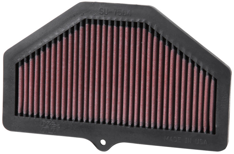 K&amp;N 04-05 Suzuki GSXR600/GSXR750 Replacement Air Filter