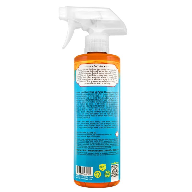 Chemical Guys Sticky Citrus Wheel &amp; Rim Cleaner Gel - 16oz