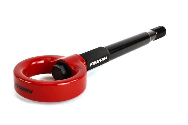 Perrin 13-20 &amp; 2022 Subaru BRZ / 13-16 Scion FRS / 17-20 Toyota 86 Tow Hook Kit (Rear) - Red