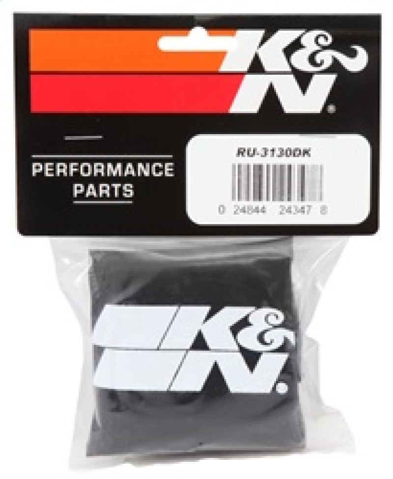 K&amp;N Air Filter Wrap Black RU-3130