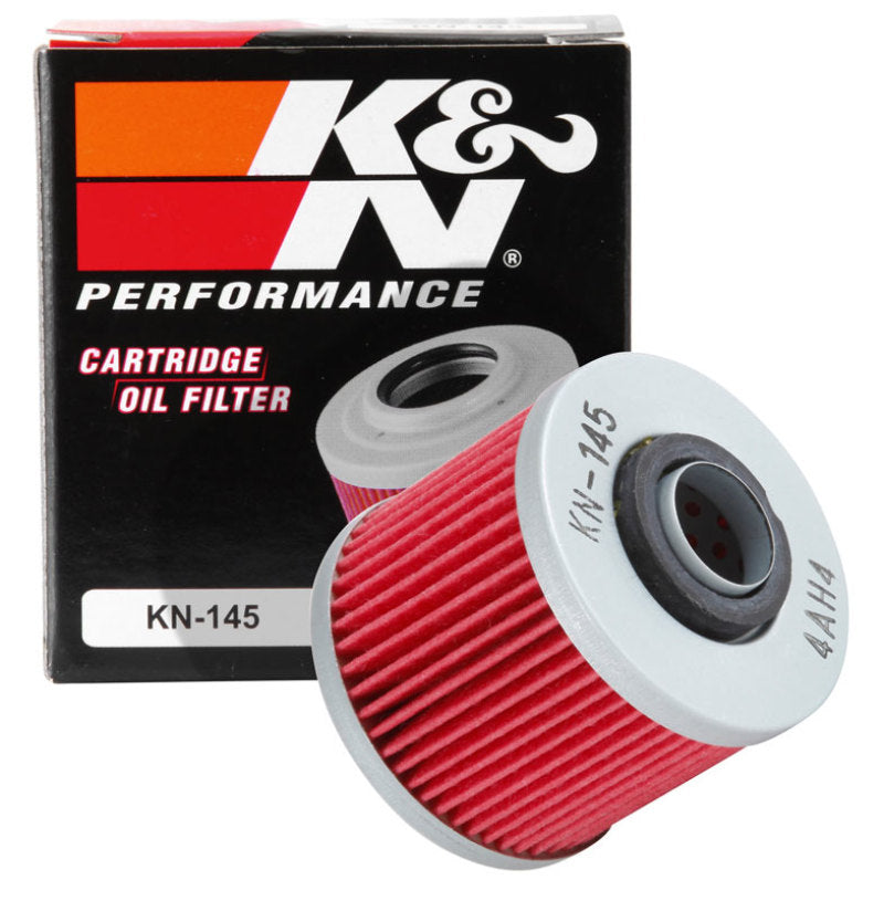 K&amp;N Yamaha / MUZ / MZ / Sachs / Aprilia / Derbi 2.156in OD x 2.313in H Oil Filter