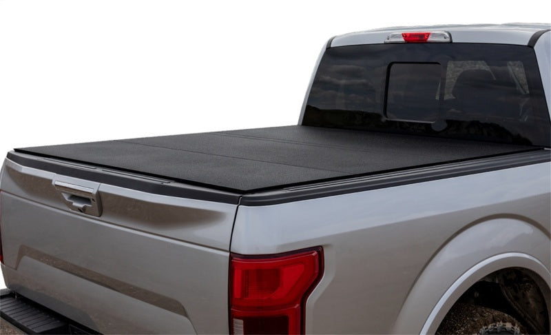 Access LOMAX Tri-Fold Cover Black Urethane Finish - 17+ Nissan Titan 5ft 6in Bed