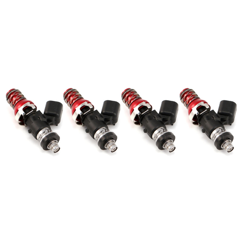 Injector Dynamics ID1050X Injectors - 48mm Length - Mach Top to 11mm - Denso Low Cushion (Set of 4)