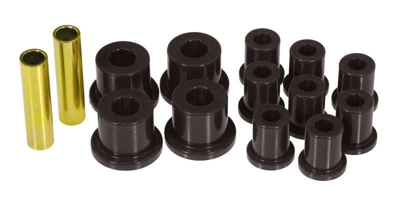 Prothane 76-86 Jeep CJ5/CJ7 Rear Spring &amp; Shackle Bushings - Black