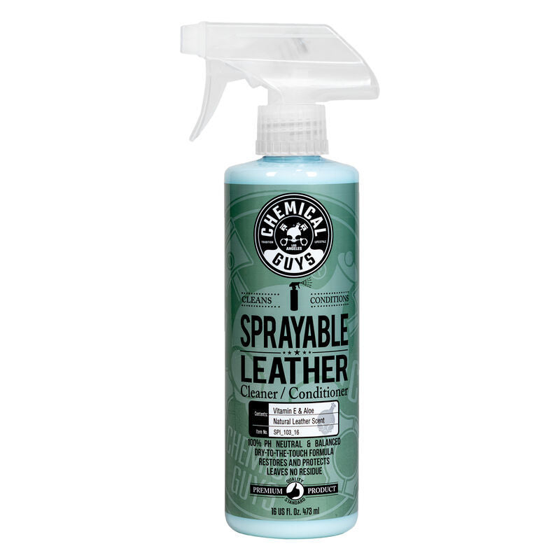 Chemical Guys Sprayable Leather Cleaner &amp; Conditioner In One - 16oz