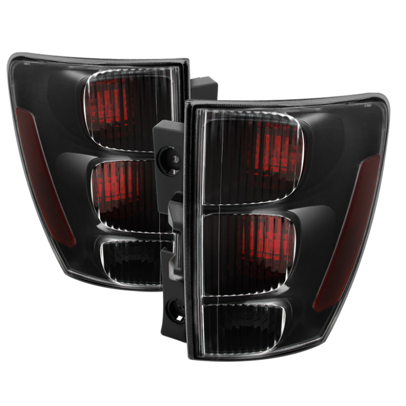 Xtune Chevy Equinox 05-09 OEM Style Tail Lights -Black ALT-JH-CEQ05-OE-RSM