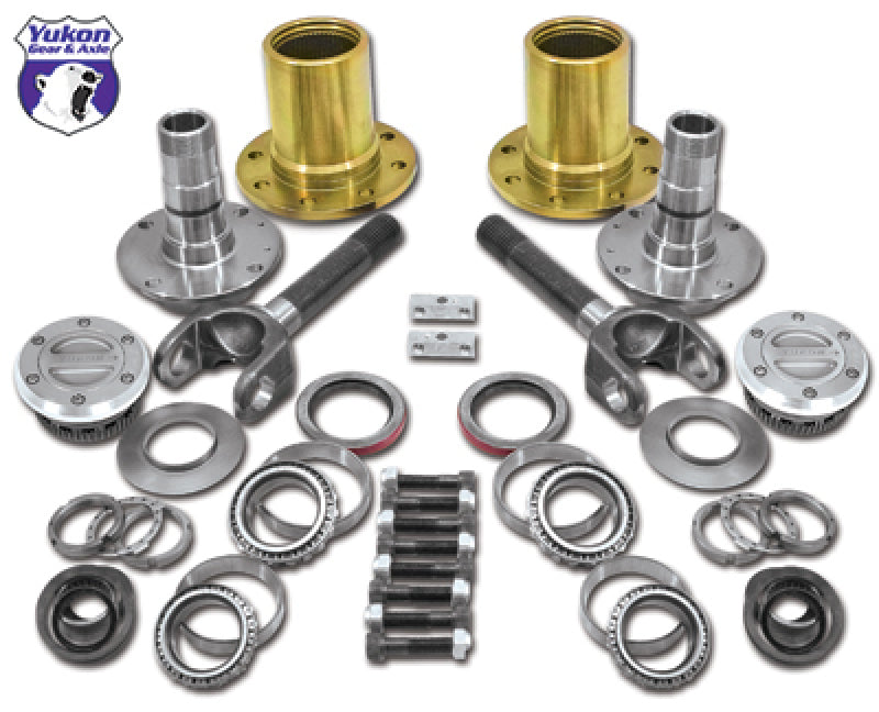 Yukon Gear Spin Free Locking Hub Conversion Kit For Dana 60 &amp; Aam / 00-08 SRW Dodge